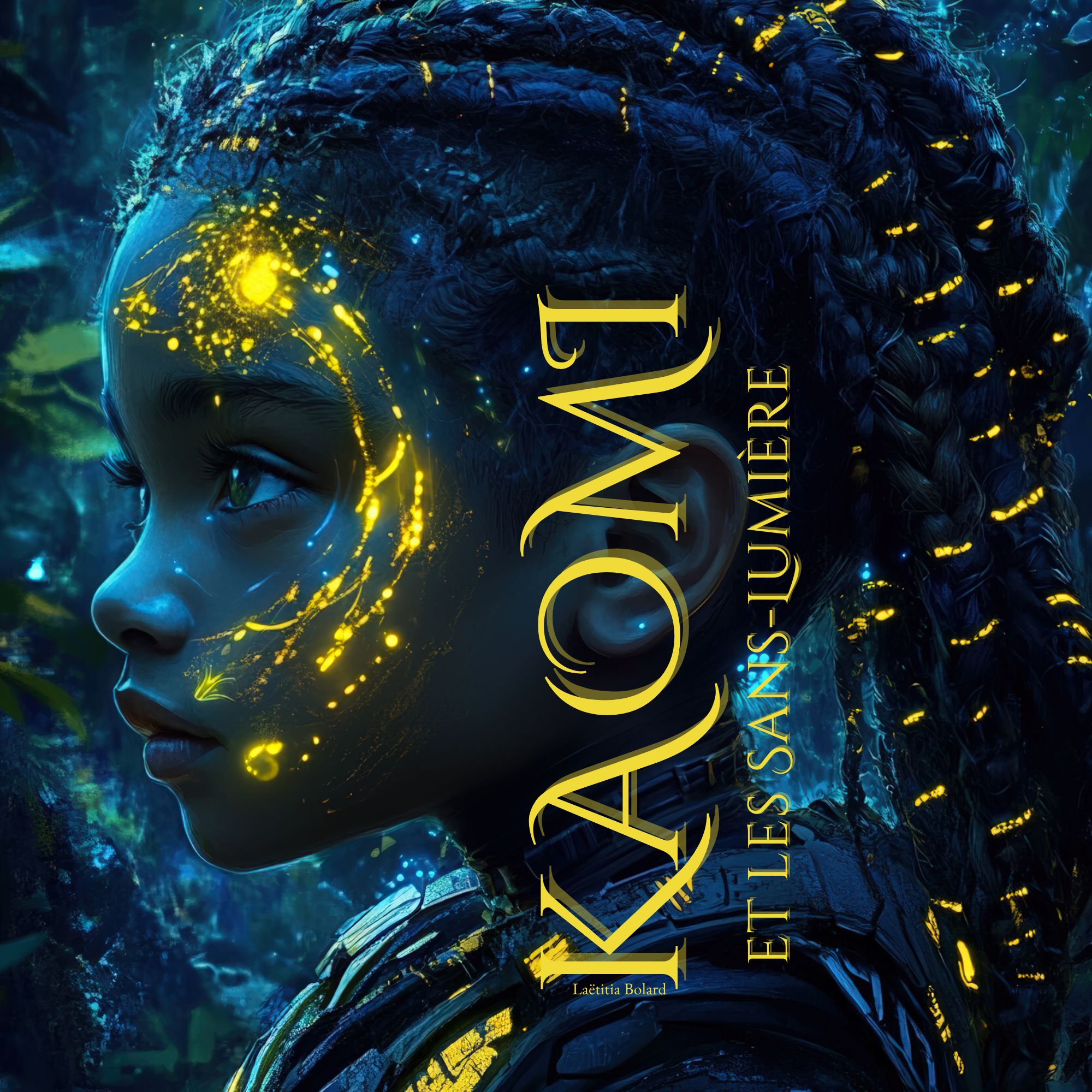 Couverture du livre Kaomi – Livre broché, univers magique et lumineux illustré