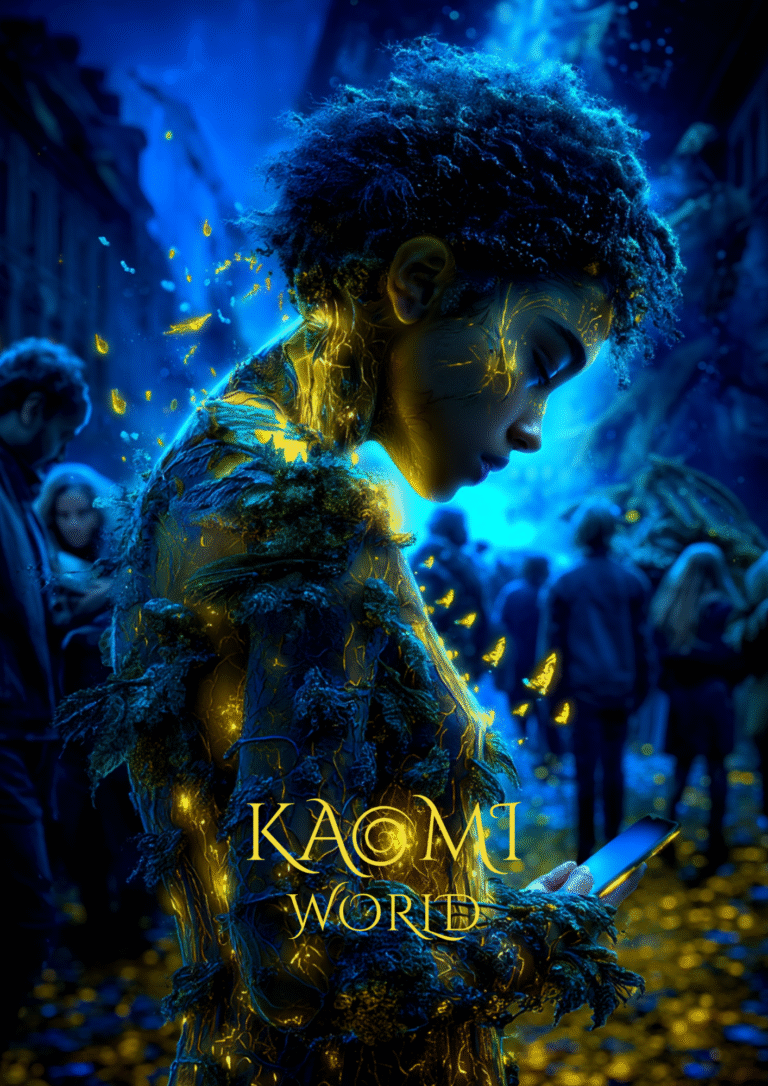 kaomi world contact enfant lumiere ecran