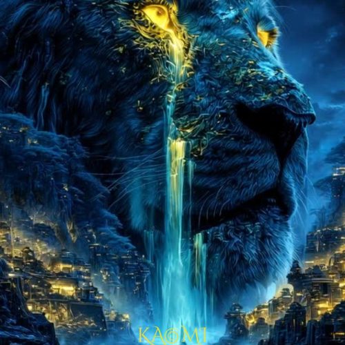 « Derrière les larmes du Roi veille un peuple d’autrefois ;
à qui suit la cascade, la lumière ouvre sa voie. »