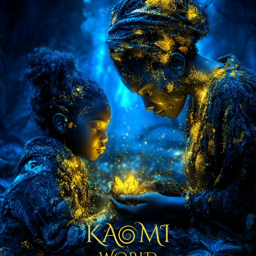 Mère et enfant veillent ensemble une lumière ancienne, fragile et vivante.